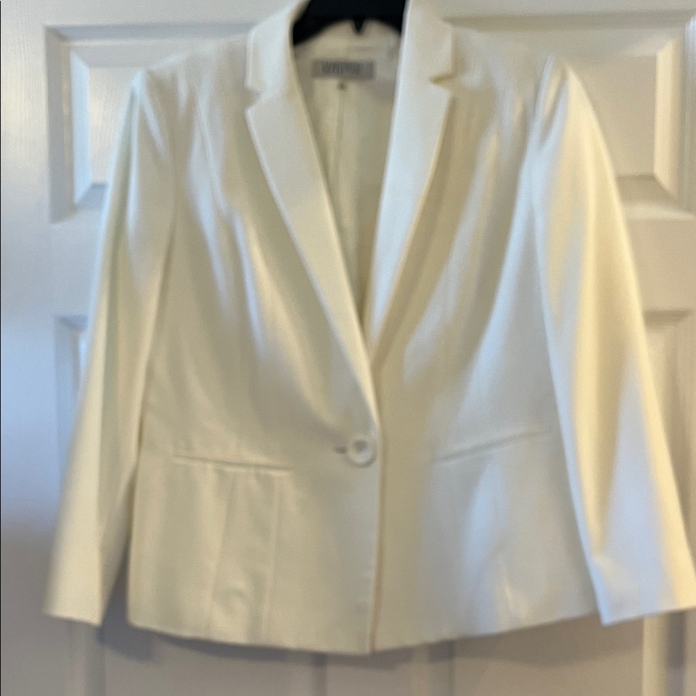 Kasper White Blazer